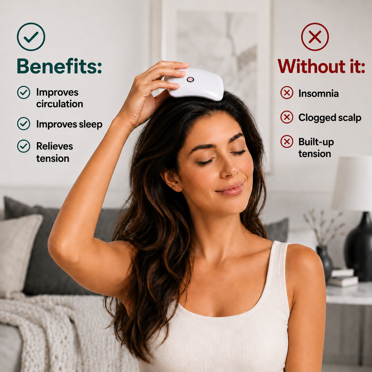 High-Frequency Scalp Therapy Device