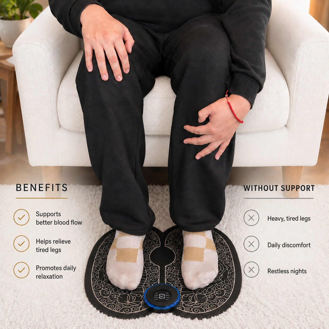 Lower Body Recovery Platform - 50% Off + Free Shipping Last Day Promotion!